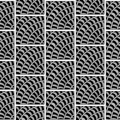 Vector doodle tile pattern.