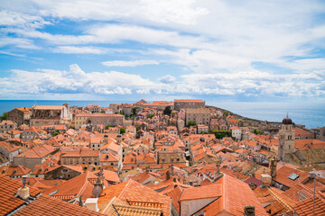 Fototapeta na wymiar Dubrovnik old town, World heritage travelling destination in Croatia