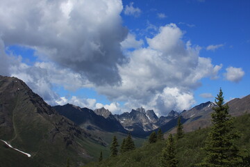 Fototapeta premium Tombstone Provincial Park Yukon Territory Canada