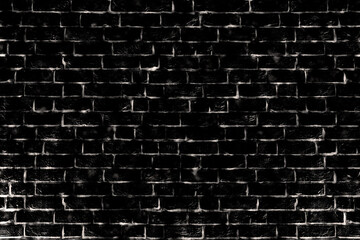 Fototapeta na wymiar black bricks wall background wallpaper backdrop surface