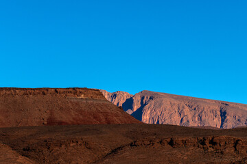 Mountain view in High Atlas, Morocco
