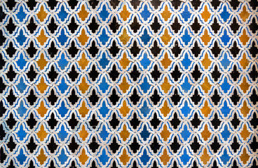 Traditional wall decoration in Morocco
