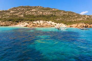 Fototapeta na wymiar La Maddalena beach, Sardinian Emerald Coast, Italy.