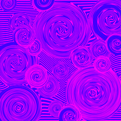 Abstract pattern. Brush paint design. Vector illustration