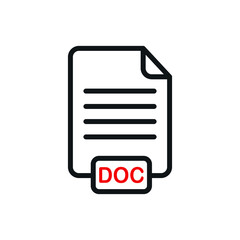 File icon vector. Document icon illustration
