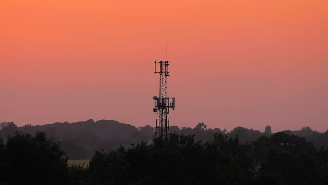 5G telecommunications coms tower antenna