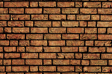 grunge brown bricks wall background surface