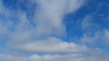 Fototapeta premium Clouds sky, blue background. cloud blue sky and sun.