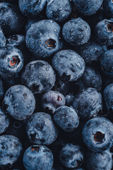 Świeże borówki amerykańskie.
