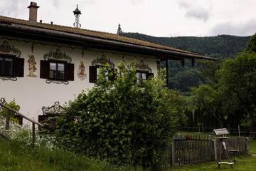 old house in the village