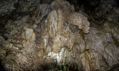 Limestone cave baratang in andaman and nicobar islands