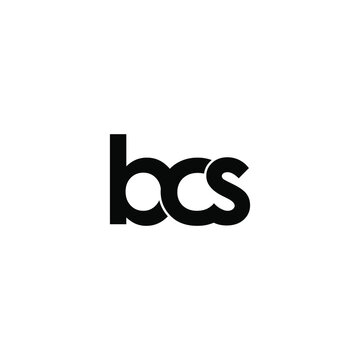 bcs letter original monogram logo design