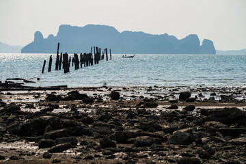 Ruined bridge at Tub kaek beach, Krabi