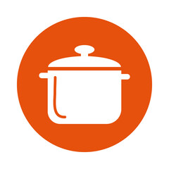 kitchen pot block style icon