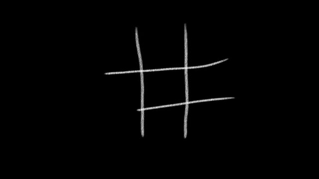 A completed game of Tic-tac-toe.