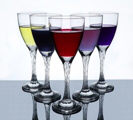 multi color Glass Stock Photos