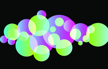 Bokeh background. Soft light effect wallpaper. Abstract background bokeh blurred. Shiny bokeh light effect. Vector illustration.