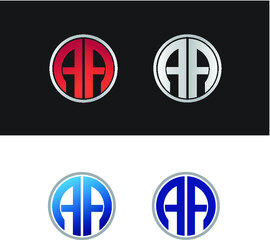 Double letter A logo