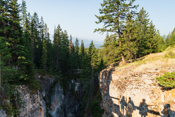 maligne river views, Jasper National Park, Alberta, Canada
