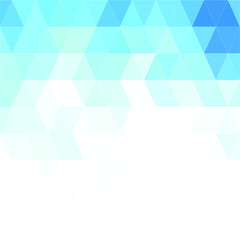 Obraz premium Blue Grid Mosaic Background, Creative Design Templates