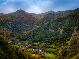 mountain landscape in the mountains