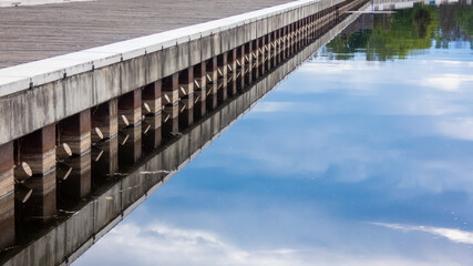 Hafenmauer Befestigung