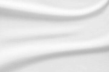 White fabric smooth texture surface background