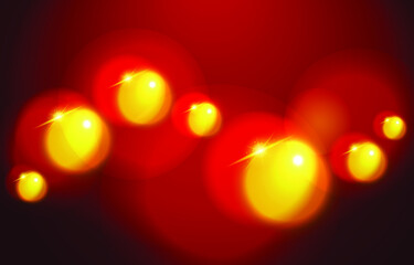 Bokeh Luxury background. Soft light effect wallpaper. Abstract background bokeh blurred. Shiny bokeh light effect. Vector illustration.