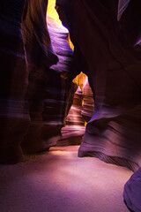 Upper Antelope Canyon mit Lightbeams, Page, Roadtrip, Slot Canyon © Sandwurm79