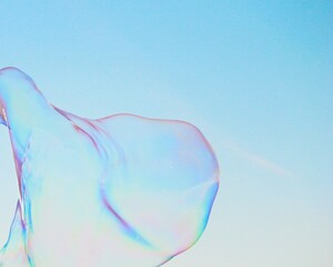 bubble bubbles closeup soap background modern simple abstract design with copy space