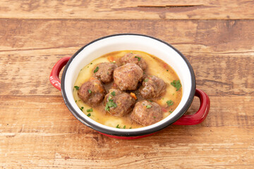 Meatballs in sauce image