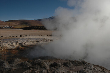 Geiser del Tatio San Pedro De Atacama Sudamerica Chile Desierto de Atacama Agua Volcanica