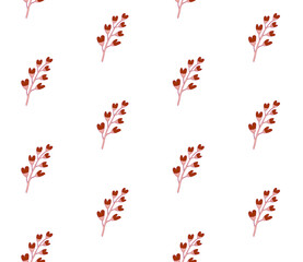 Bright color beautiful background. Tileable images from leaves and  plants. Summer theme pattern.
