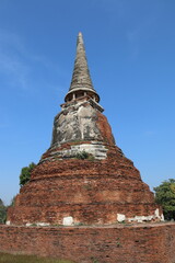 Fototapeta premium Stupa à Ayutthaya, Thaïlande