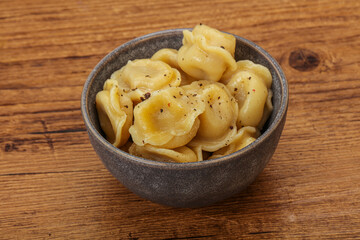 Dumplings with meat and spices