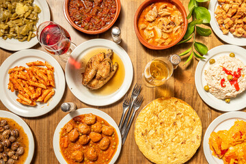 spanish food plate