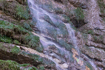 Tahirli waterfall in Akçakoca district, Duzce, Turkey