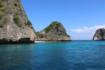 Plage à Koh Haa, Thaïlande