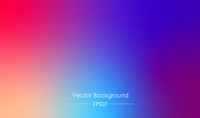 Modern screen vector design for app. Soft color abstract freeform gradients.