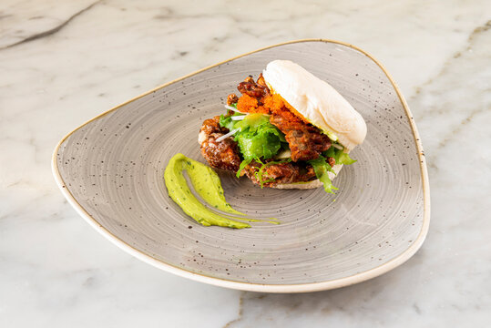 Bao pan with crub
