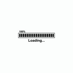 loading sign icon vector