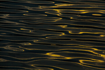 ripples on the water