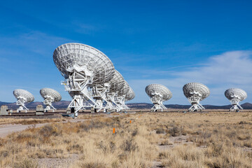 Very Large Array of radio telescopes, Socorro, New Mexico