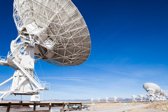 Very Large Array of radio telescopes, Socorro, New Mexico