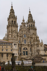 Fototapeta na wymiar Camino de Santiago The Pilgrimage Routes to Santiago de Compostela