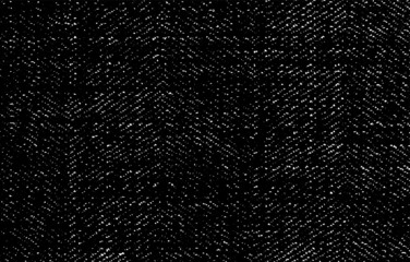 Vector fabric texture. Distressed texture of weaving fabric. Grunge background. Abstract halftone vector illustration. Overlay to create interesting effect and depth. Black isolated on white. EPS10.