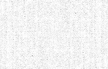 Vector fabric texture. Distressed texture of weaving fabric. Grunge background. Abstract halftone vector illustration. Overlay to create interesting effect and depth. Black isolated on white. EPS10.