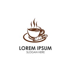 coffee and cigar logo design