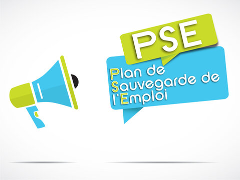 m&eacute;gaphone : PSE (plan de sauvegarde de l'emploi)
