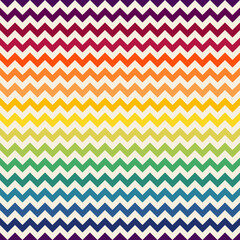 Rainbow chevron seamless pattern.